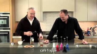 How to make a frappé coffee using an aerolatte milk frother [upl. by Buford88]