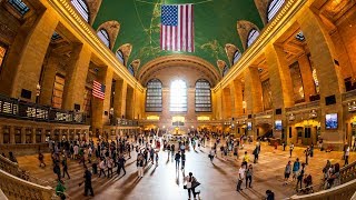 Walking Tour of Grand Central Terminal — New York City 【4K】🇺🇸 [upl. by Lanoil318]