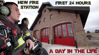 First 24 Hours in a New Fire Station  A Day in the Life [upl. by Legnaros]