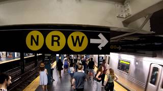 ⁴ᴷ The Busiest NYC Subway Station Times Square–42nd StreetPort Authority Bus Terminal [upl. by Einnil855]