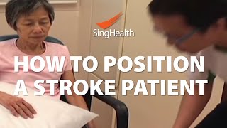 How To Position A Stroke Patient [upl. by Vizzone126]