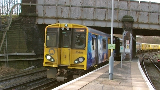 Half an Hour at 216  Birkenhead North Station 1022017  Class 507 508 terminus [upl. by Nesta325]