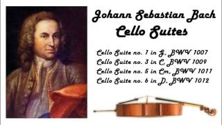 Johann Sebastian Bach  Cello suites in 432 Hz great for reading or studying [upl. by Anirbaz]