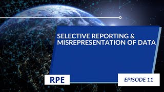 Selective Reporting amp Misrepresentation of Data  Episode 11  Research Ethics [upl. by Mathia]